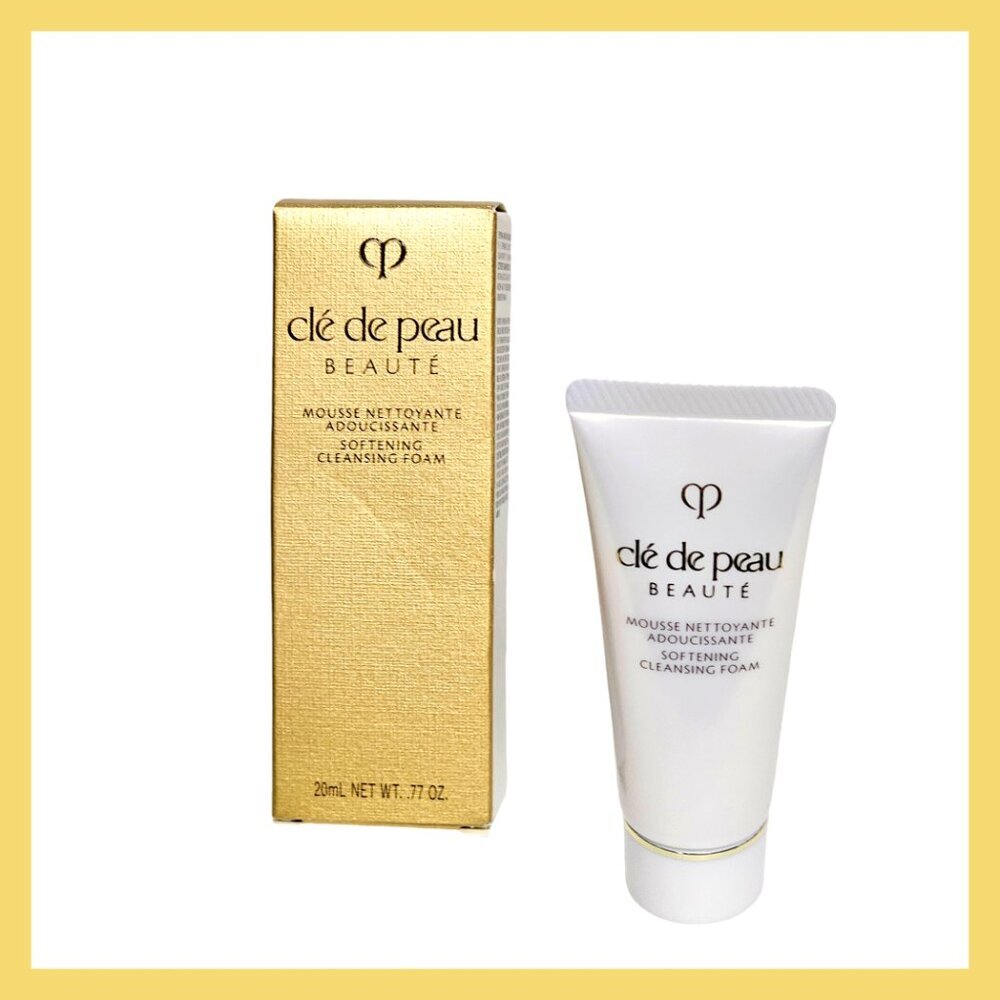 Cle de Peau Softening Cleansing Foam 0.77 oz. 20 ml. Travel Size New in Box